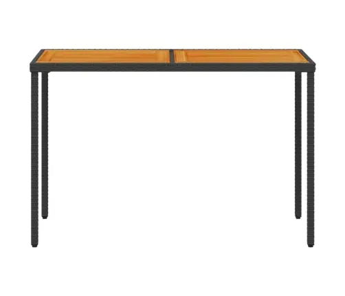 Sodo Komplektas Su Pagalvėlėmis, 5 Dalių, Juodas, Poliratanas