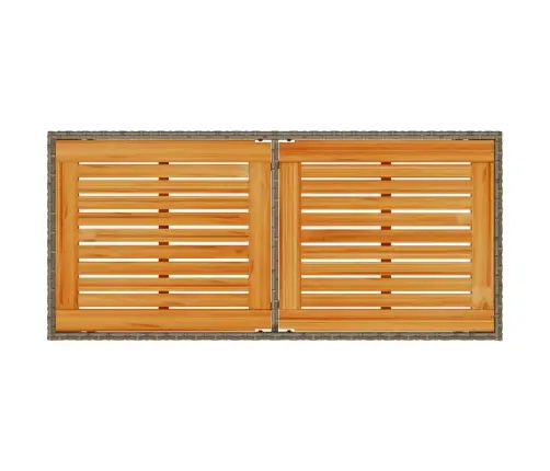 5-Osaline Aiamööbli Komplekt Patjadega, Hall, Polürotang