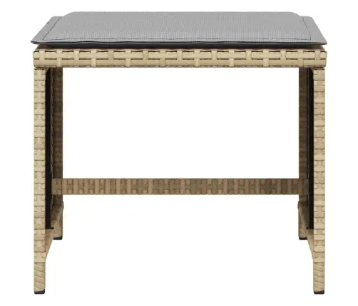 5-Daļīgs Dārza Mēbeļu Komplekts Ar Matračiem, Pe Rotangpalma Vidaxl