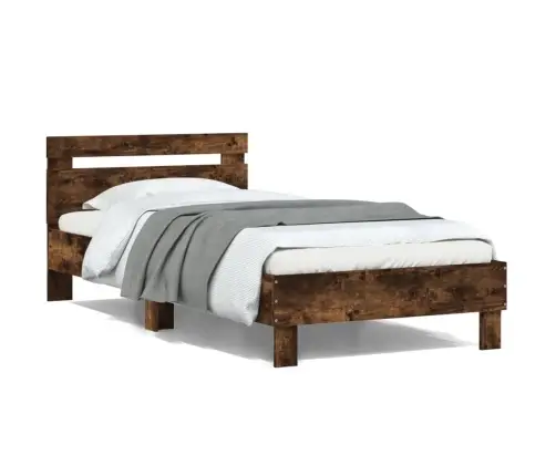 Lovos Rėmas Be Čiužinio Su Galvūgaliu, Ąžuolo, 100X200Cm