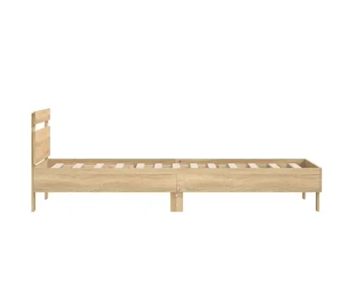 Lovos Rėmas Su Galvūgaliu, Ąžuolo, 90X190cm Apdirbta Mediena