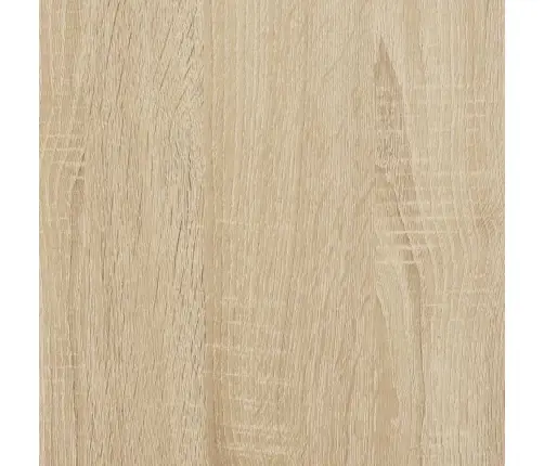 Voodiraam Peatsiga, Sonoma Tamm, 75X190 cm Tehispuit