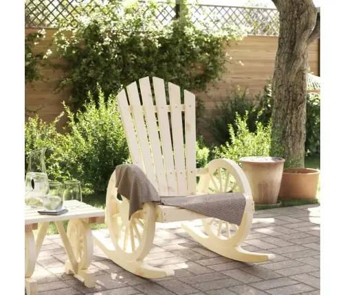 Dārza Šūpuļkrēsls, Egles Masīvkoks Vidaxl