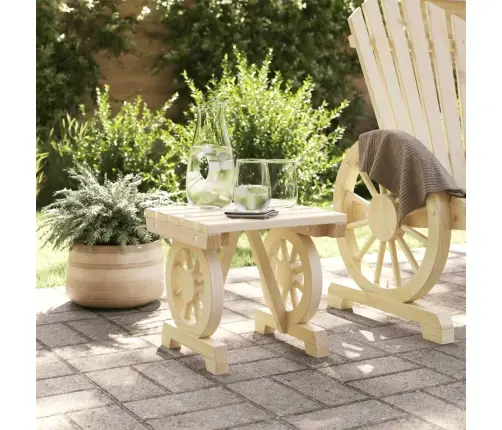 Sodo Pakoja, 40X36,5X38,5cm Eglės Medienos Masyvas