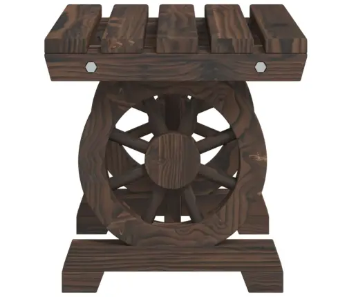 Dārza Kājsoliņš, 40X36,5X38,5 Cm, Egles Masīvkoks Vidaxl