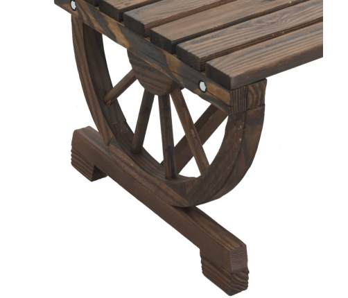 Dārza Galds, 115X55X65 Cm, Egles Masīvkoks Vidaxl