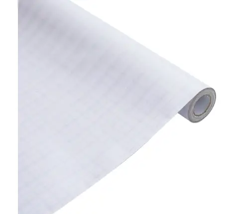 Loga Plēve, Matēta, Strīpas, 45X2000 Cm, Pvc Vidaxl