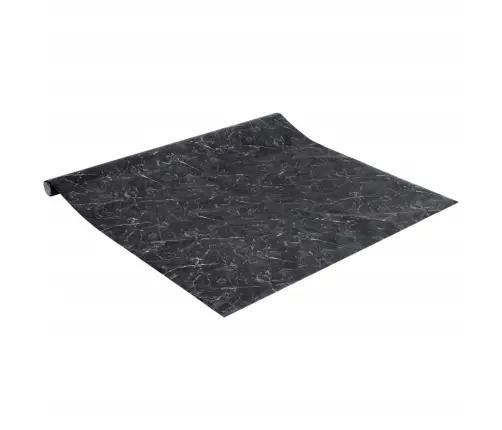 Mēbeļu Līmplēve, Pašlīmējoša, Marmora Melna, 90X500 Cm, Pvc Vidaxl