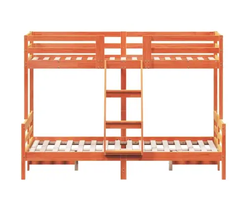 Narivoodi, 90X200/120X200 cm Vahapruun, Männipuit