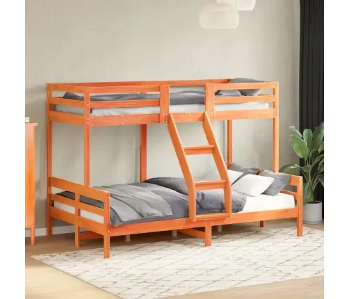 Narivoodi, 90X200/120X200 cm Vahapruun, Männipuit