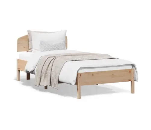 Voodiraam Ilma Madratsita, 90 X 200 cm Männipuit