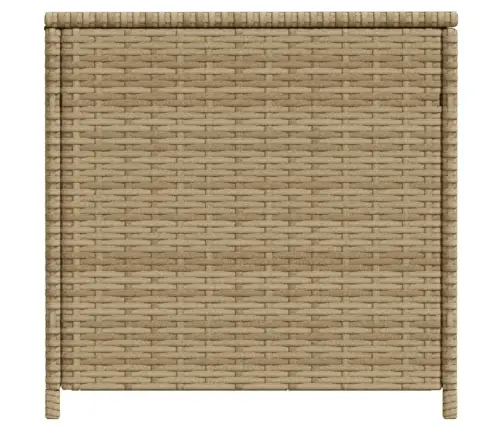 Dārza Uzglabāšanas Kaste, Bēša, 469 Litri, Pe Rotangpalma Vidaxl