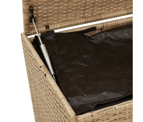 Dārza Uzglabāšanas Kaste, Bēša, 469 Litri, Pe Rotangpalma Vidaxl