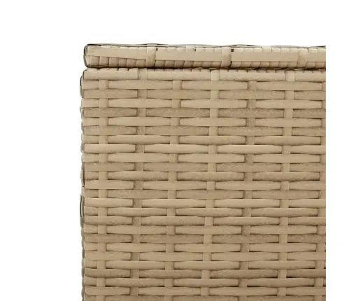 Dārza Uzglabāšanas Kaste, Bēša, 469 Litri, Pe Rotangpalma Vidaxl