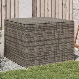 Dārza Uzglabāšanas Kaste, Pelēka, 291 Litrs, Pe Rotangpalma Vidaxl