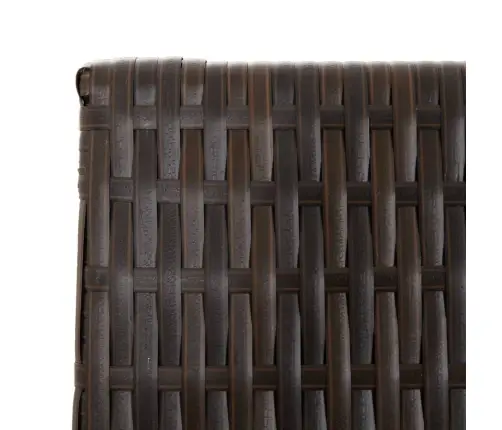 Kambario Pertvara, 6 Segmentai, Rudos Spalvos, Poliratanas