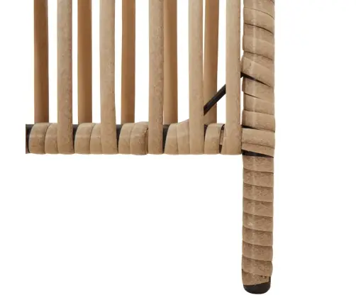 Istabas Sadalītājs, 4 Paneļi, Bēša Polirotangpalma Vidaxl