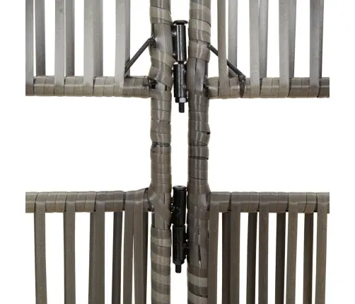 Istabas Sadalītājs, 5 Paneļi, Pelēka Polirotangpalma Vidaxl