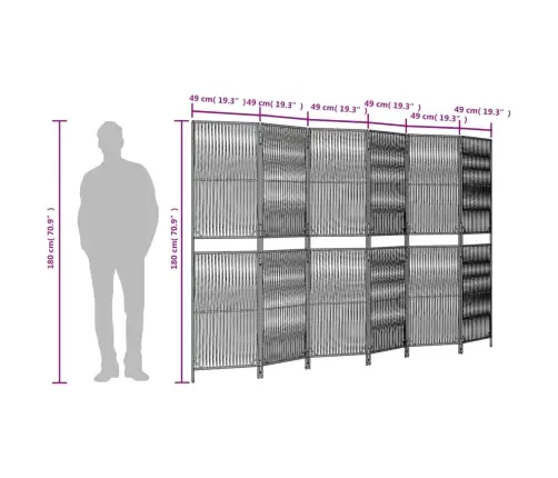 6 Paneeliga Ruumijagaja, Hall, Polürotang