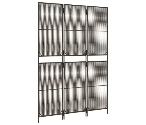 Kambario Pertvara, 3 Segmentai, Rudos Spalvos, Poliratanas