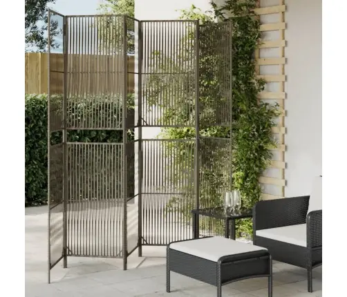 Istabas Sadalītājs, 6 Paneļi, Pelēka Polirotangpalma Vidaxl