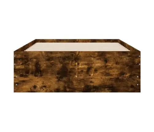 Gultas Rāmis Ar Atvilktnēm, Ozola, 100X200Cm, Inženierijas Koks Vidaxl