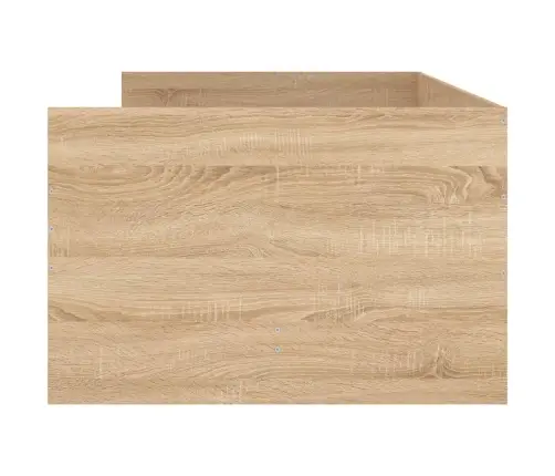 Lovos Rėmas Su Stalčiais, Sonoma Ąžuolo Spalvos, 100X200Cm