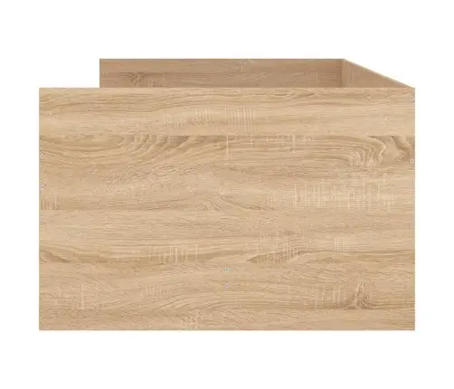 Sahtlitega Voodiraam, Sonoma Tamm, 90X190 Cm