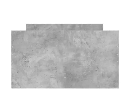 Sahtlitega Voodiraam, Betoonhall, 100 X 200 Cm