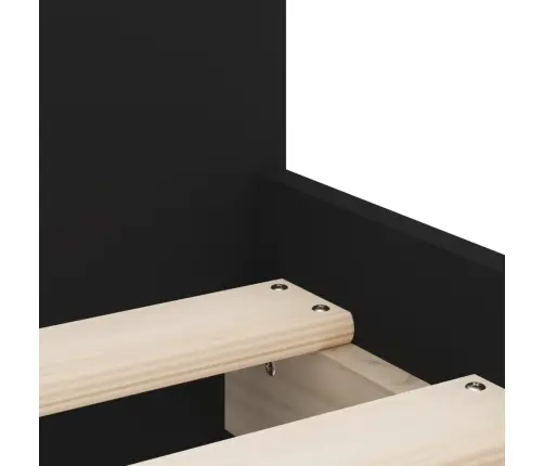 Voodiraam Sahtlitega, Pruun Tamm, 75 X 190 Cm