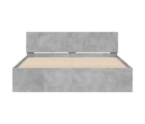 Voodiraam Peatsiga, Betoonhall, 150 X 200 Cm