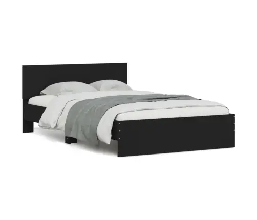 Voodiraam Peatsiga, Must, 120 X 200 Cm