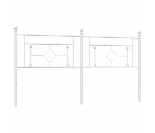 Gultas Galvgalis, Balts, 180 Cm Vidaxl