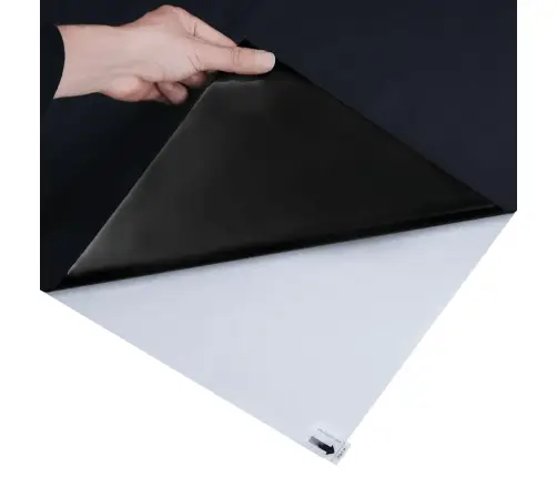 Loga Plēves, 5 Gab., Matēti Melnas, Pvc Vidaxl