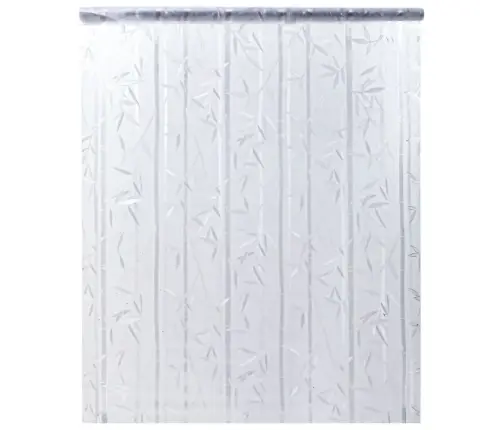 Loga Plēves, 4 Gab., Matētas, Bambusa Raksts, Pvc Vidaxl