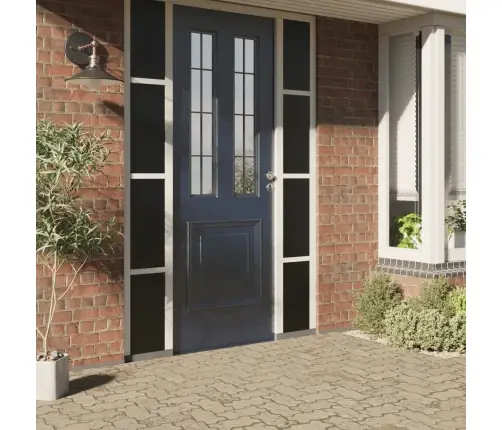 Loga Plēves, 4 Gab., Matētas, Bambusa Raksts, Pvc Vidaxl