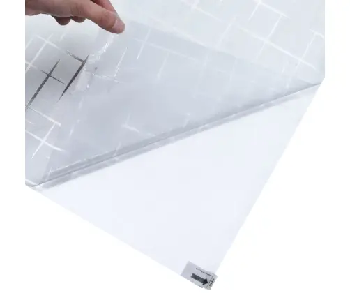 Langų Plėvelės, 4Vnt., Pvc, Matinės, Žvaigždžių Raštas