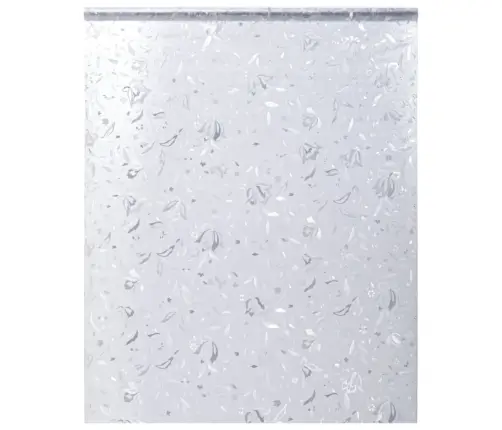 Aknakiled 4 Tk, Jäätunud Lille Muster, Pvc