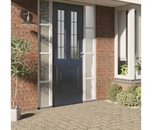 Loga Plēves, 3 Gab., Matētas, 3D Varavīkšņu Raksts, Pvc Vidaxl