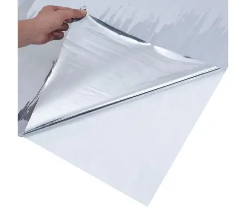 Atstarojošas Plēves, 5 Gab., Statiskas, Sudrabainas, Pvc Vidaxl