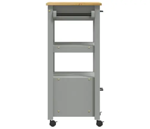 Virtuves Ratiņi Monza, 48X40X90 Cm, Priedes Masīvkoks Vidaxl