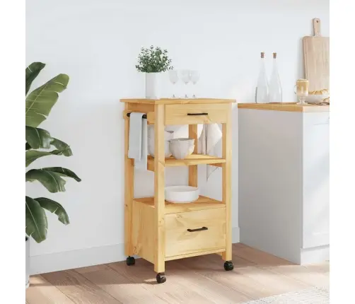 Köögikäru "Monza", 48 X 40 X 88,5 cm Männipuit