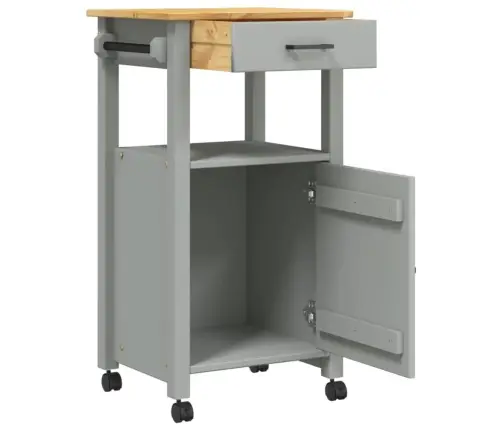 Köögikäru "Monza", 48 X 40 X 88,5 cm Männipuit