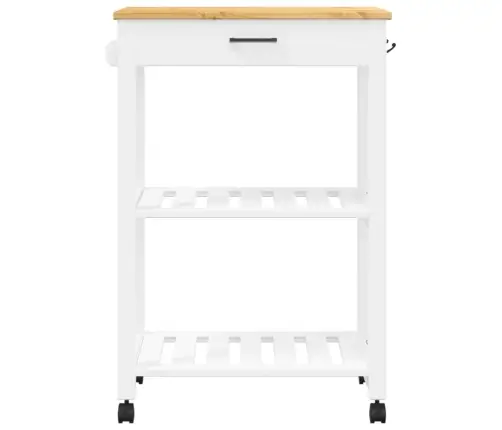 Virtuves Ratiņi Monza, 60X40X90 Cm, Priedes Masīvkoks Vidaxl