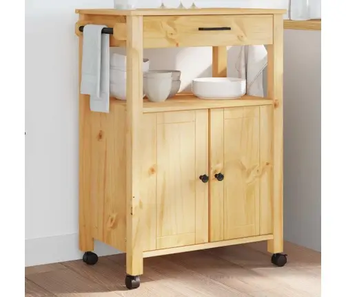 Köögikäru "Monza", 60 X 40 X 88,5 cm Männipuit