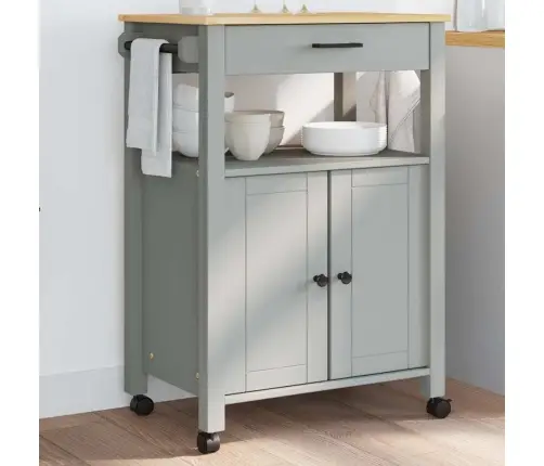 Köögikäru "Monza", 60 X 40 X 88,5 cm Männipuit