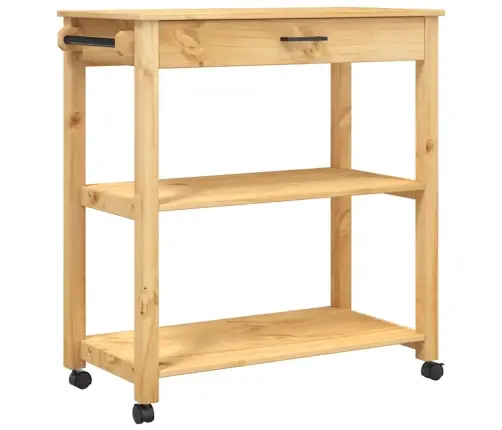 Köögikäru "Monza", 84 X 40 X 88,5 cm Männipuit