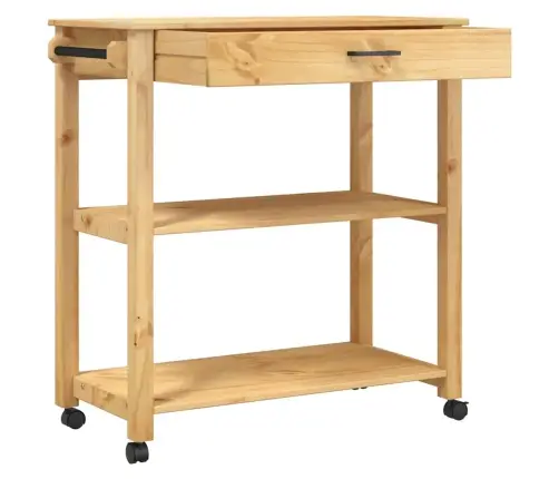 Köögikäru "Monza", 84 X 40 X 88,5 cm Männipuit