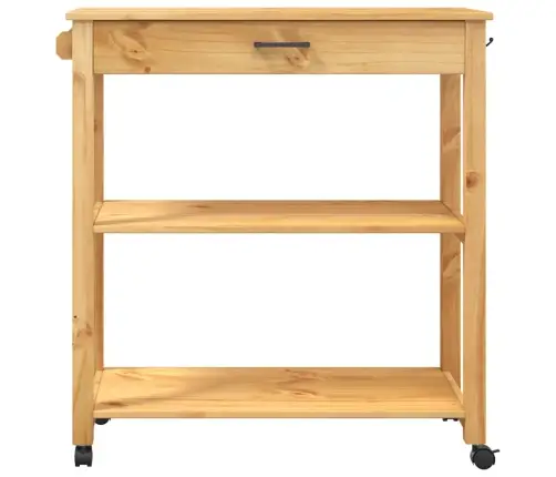 Köögikäru "Monza", 84 X 40 X 88,5 cm Männipuit