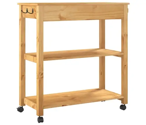 Köögikäru "Monza", 84 X 40 X 88,5 cm Männipuit